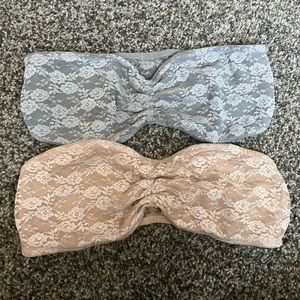 Victoria’s Secret PINK Lace Bandeau Bra